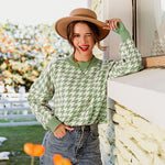 Load image into Gallery viewer, 'Stirling' Houndstooth Sweater