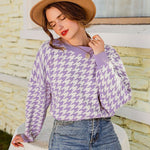 Load image into Gallery viewer, 'Stirling' Houndstooth Sweater
