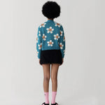 Load image into Gallery viewer, 'Daisy' Floral Cropped Cardigan - Velantris