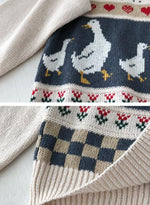 Load image into Gallery viewer, 'Ducks In A Row' Cardigan - Velantris