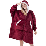 Load image into Gallery viewer, 'Fluffie' Giant Hoodie with Sherpa Lining and Zip - Velantris