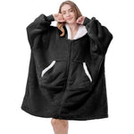 Load image into Gallery viewer, 'Fluffie' Giant Hoodie with Sherpa Lining and Zip - Velantris