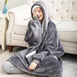 Load image into Gallery viewer, 'Fluffie' Giant Hoodie with Sherpa Lining and Zip - Velantris