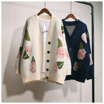 Load image into Gallery viewer, 'Rose' Floral Cardigan