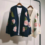 Load image into Gallery viewer, 'Rose' Floral Cardigan