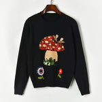 Load image into Gallery viewer, Sequined Mushroom Jumper