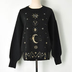 Load image into Gallery viewer, 'My Moon and Stars' Embroidered Jumper