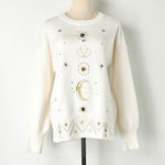 Load image into Gallery viewer, 'My Moon and Stars' Embroidered Jumper