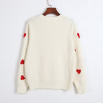 Load image into Gallery viewer, 'Love is in the Air' Heart Print Jumper