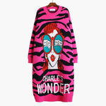 Load image into Gallery viewer, 'Charle's Wonder' Zebra Print Jumper Dress