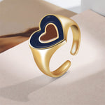 Load image into Gallery viewer, Double Heart Ring