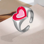 Load image into Gallery viewer, Double Heart Ring