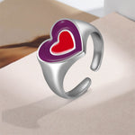 Load image into Gallery viewer, Double Heart Ring