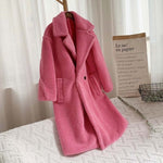 Load image into Gallery viewer, 'Nora' Long Teddy Coat