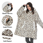 Load image into Gallery viewer, 'Fluffie' Printed Giant Hoodie with Sherpa Lining