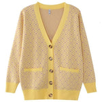 Load image into Gallery viewer, 'Sofia' Diamond Print Cardigan