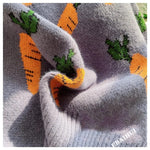 Load image into Gallery viewer, Carrot Print Turtleneck Jumper