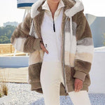 Load image into Gallery viewer, 'Lara' Fluffy Fleece Hooded Jacket