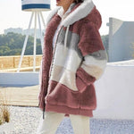 Load image into Gallery viewer, 'Lara' Fluffy Fleece Hooded Jacket