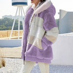 Load image into Gallery viewer, 'Lara' Fluffy Fleece Hooded Jacket