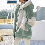 Load image into Gallery viewer, 'Lara' Fluffy Fleece Hooded Jacket