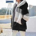 Load image into Gallery viewer, 'Lara' Fluffy Fleece Hooded Jacket