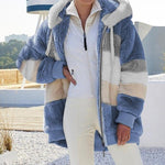 Load image into Gallery viewer, 'Lara' Fluffy Fleece Hooded Jacket