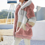 Load image into Gallery viewer, 'Lara' Fluffy Fleece Hooded Jacket