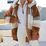 Load image into Gallery viewer, 'Lara' Fluffy Fleece Hooded Jacket