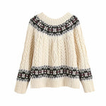 Load image into Gallery viewer, 'Villa' Jacquard Jumper