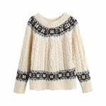 Load image into Gallery viewer, 'Villa' Jacquard Jumper