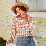 Load image into Gallery viewer, 'Stirling' Houndstooth Sweater - Velantris