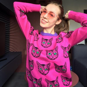 'Cat-Tastic' Jumper - Velantris