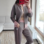 Load image into Gallery viewer, Chevron Fine Knit Loungewear Set - Velantris
