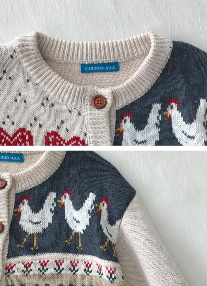 'Ducks In A Row' Cardigan - Velantris