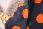 Load image into Gallery viewer, &#39;Arancia&#39; Orange Print Turtleneck Jumper
