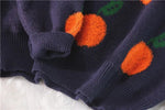 Load image into Gallery viewer, &#39;Arancia&#39; Orange Print Turtleneck Jumper
