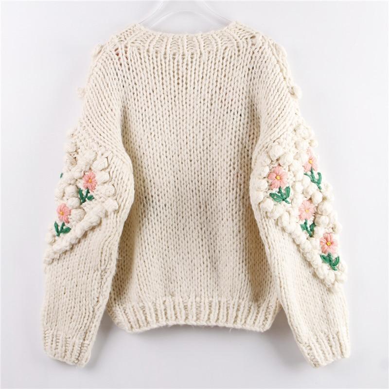 'Flora' Embroidered Cardigan - Velantris