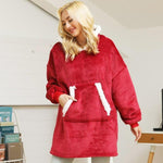 Load image into Gallery viewer, &#39;Fluffie&#39; Giant Hoodie with Sherpa Lining - Velantris
