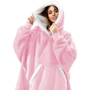 'Fluffie' Giant Hoodie with Sherpa Lining - Velantris