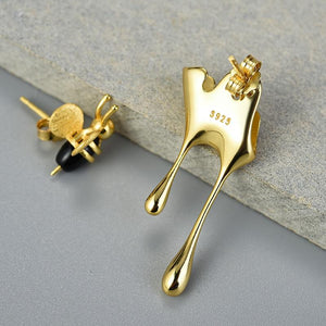 'Honey Bee' Handmade Gold Plated Earrings - Velantris