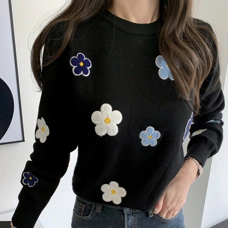 'Aria' Floral Jumper