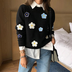 'Aria' Floral Jumper