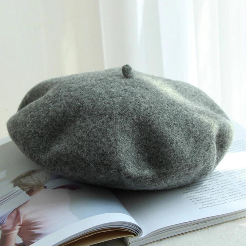 'Paris' 100% Pure Wool French Beret - Velantris