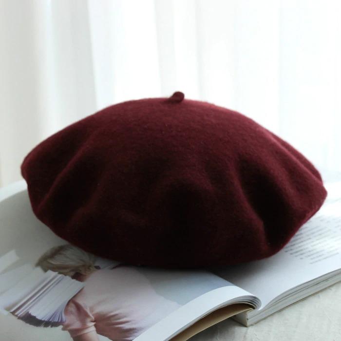 'Paris' 100% Pure Wool French Beret - Velantris