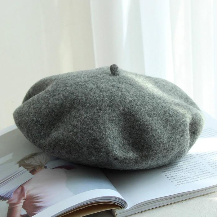 'Paris' 100% Pure Wool French Beret - Velantris