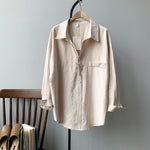 Load image into Gallery viewer, &#39;Davina&#39; Minimalist Oversized Shirt
