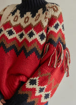 Load image into Gallery viewer, &#39;St. Moritz&#39; Jacquard Jumper
