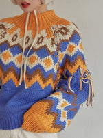 Load image into Gallery viewer, &#39;St. Moritz&#39; Jacquard Jumper
