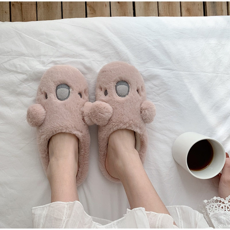 Fluffy Koala Slippers